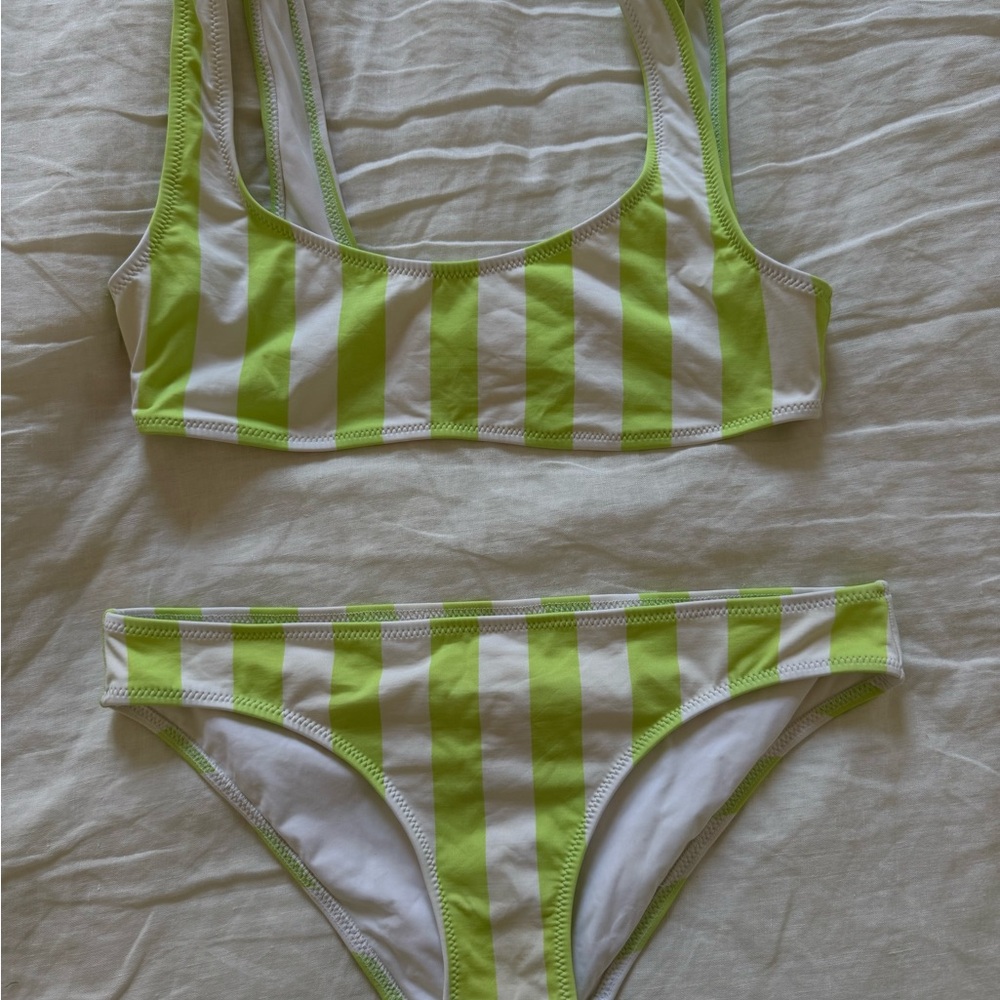 SOLID & STRIPED Striped Bikini